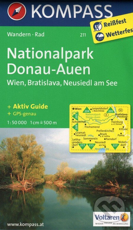 Kniha: Nationalpark Donau-Auen (Kompass). Kompass, 2012