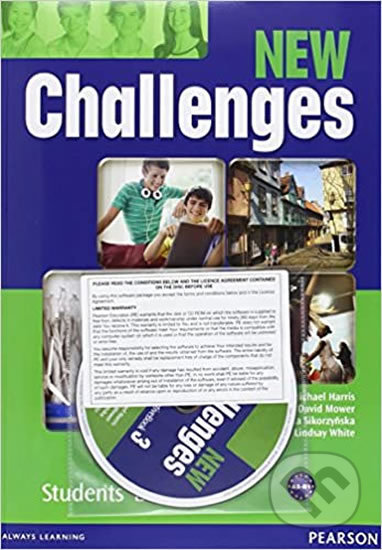 New Challenges 3: Students´ Book w/ ActiveBook Pack - Michael Harris, Pearson, 2012