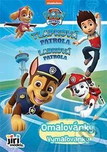 Tlapková patrola - Omalovánky A5+ - kniha z kategorie Omalovánky