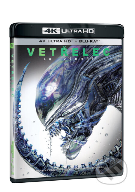 Vetřelec: 40. výročí Ultra HD Blu-ray (UHD+BD) - Ridley Scott - film z kategorie Akční a dobrodružné