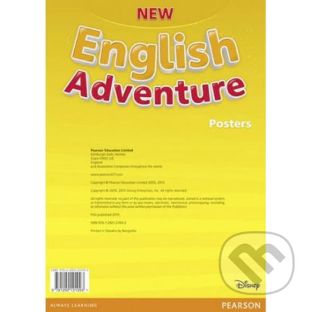 English Adventure PL 1 Posters, Pearson