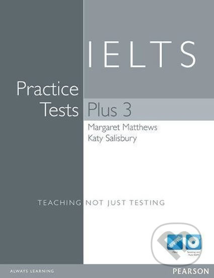 Practice Tests Plus IELTS 2017 Book w/ Multi-Rom & Audio CD (no key) - Margaret Matthews, Pearson, 2017