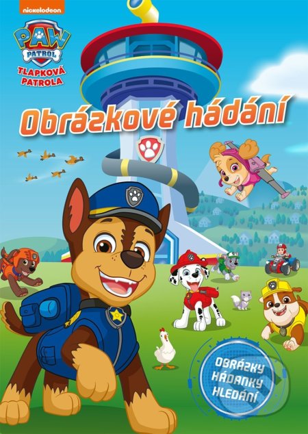 Tlapková patrola: Obrázkové hádání - kniha z kategorie Úkoly pro děti