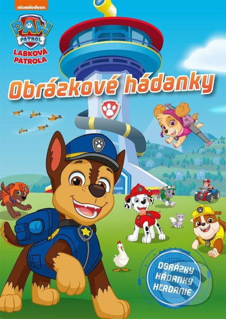 Labková patrola: Obrázkové hádanky (Obrázky, hádanky, hľadanie) - kniha z kategorie Úkoly pro děti