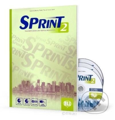 Sprint 2 - Teacher´s Book + 2 Class Audio CDs +Tests & Resources + Test maker Multi-ROM - Catrin E. Morris, Luke Prodromou, Eli, 2017