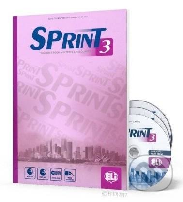 Sprint 3 - Teacher´s Book + 2 Class Audio CDs +Tests & Resources + Test maker Multi-ROM - Catrin E. Morris, Luke Prodromou, Eli, 2017