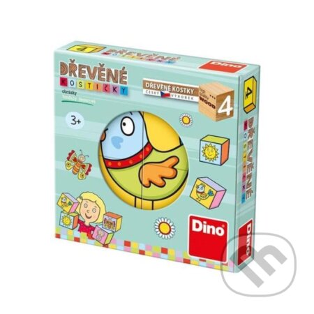 Kostičky pro nejmenší dětičky 4 ks - hra z kategorie Stavebnice