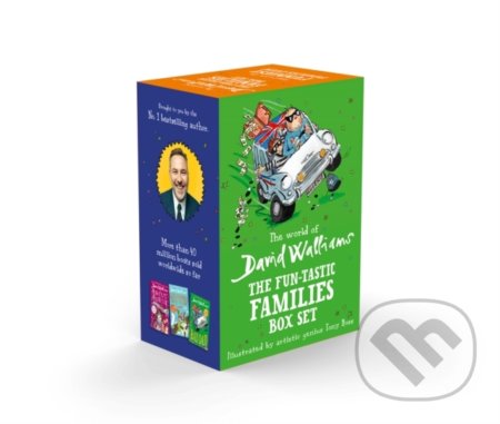 The World of David Walliams: Fun-Tastic Families Box Set - kniha z kategorie Beletrie pro děti