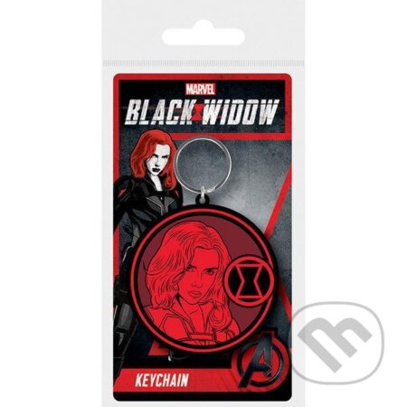 Kľúčenka gumová Marvel - Black Widow, EPEE, 2022