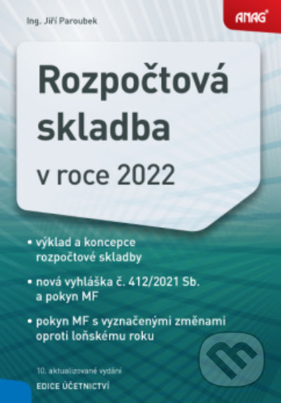 Rozpočtová skladba v roce 2022 - Jiří Paroubek - kniha z kategorie Daně