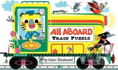 All Aboard Train Puzzle, Chronicle Books, 2013