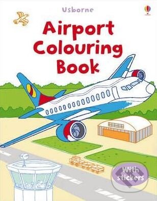 Airport Colouring Book - Dan Crisp (ilustrácie), Usborne, 2010