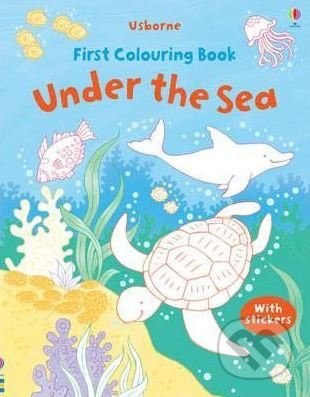 First Colouring Book: Under the Sea - Jessica Greenwell, Usborne, 2011