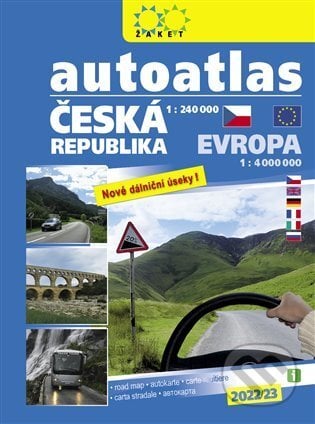 Autoatlas Česká republika + Evropa 2022/23, Žaket, 2022