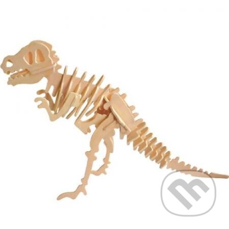 Tyrannosaurus Rex (Drevrné 3D puzzle) - puzzle z kategorie Umělecké