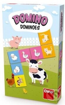 Domino Zvířátka - hra z kategorie Domino, hlavolamy
