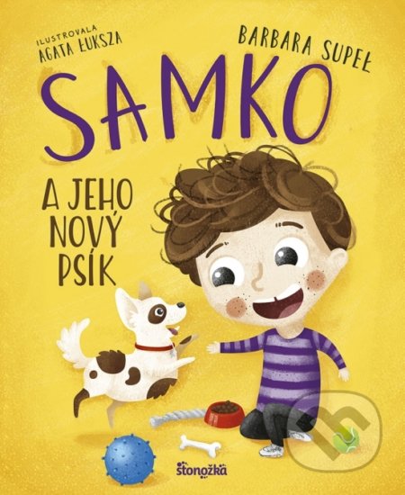 Samko 1: Samko a jeho nový psík - Barbara Supeł, Agata Łuksza (ilustrátor), Stonožka, 2022