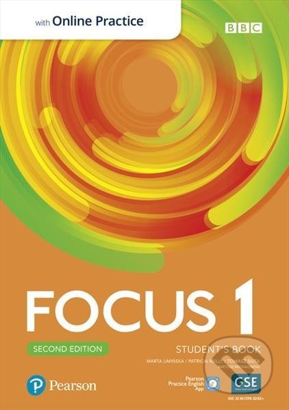 Focus 1: Student´s Book with Active Book with Standard MyEnglishLab, 2nd - Marta Uminska, Pearson, 2021