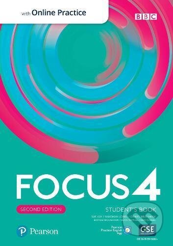 Focus 4: Student´s Book with Active Book with Standard MyEnglishLab, 2nd - Sue Kay, Pearson, 2021