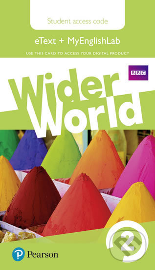 Wider World 2: MyEnglishLab & eBook Students´ Access Card, Pearson