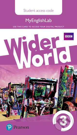 Wider World 3: MyEnglishLab Students´ Access Card, Pearson