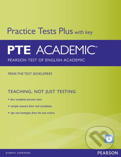 Practice Tests Plus: PTE Academic 2013 Book w/ Multi-Rom & Audio CD (w/ key) - Kate Chandler, Pearson, 2013