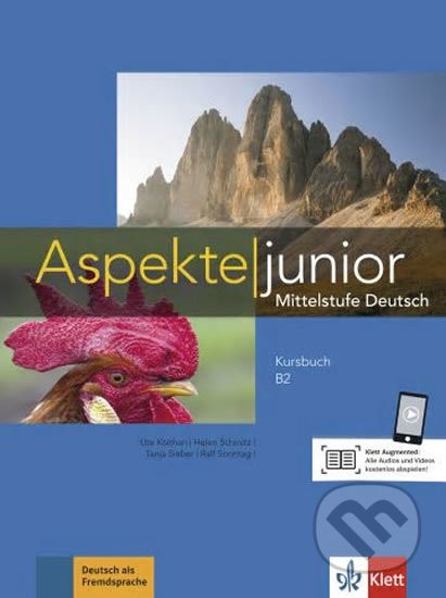 Aspekte junior 2 (B2) – Kursbuch mit Audios und Videos, Klett