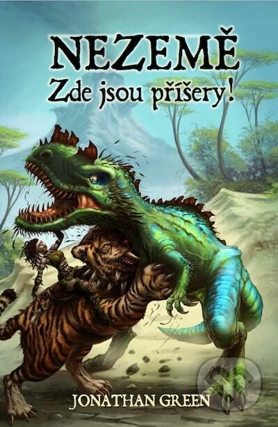 Nezemě Zde jsou příšery! (gamebook) - Jonathan Green, Kevin Crossley (ilustrátor) - kniha z kategorie Komiksy