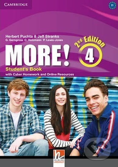 More! Level 4 Student&#039;s Book with Cyber Homework and Online Resources - Herbert Puchta, Cambridge University Press, 2014