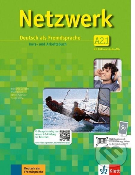 Netzwerk A2.1 – K/AB + 2CD + DVD Teil 1, Klett, 2017