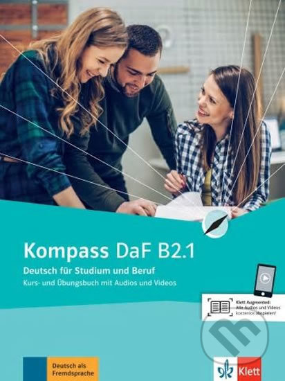 Kompass DaF 1 (B2.1) – Kurs-/Übungsbuch – Teil 1, Klett, 2020
