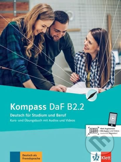 Kompass DaF 1 (B2.2) – Kurs-/Übungsbuch – Teil 2, Klett, 2020