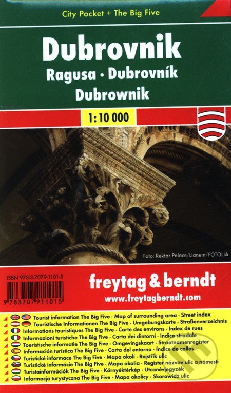 Dubrovnik 1: 10 000, freytag&berndt, 2011