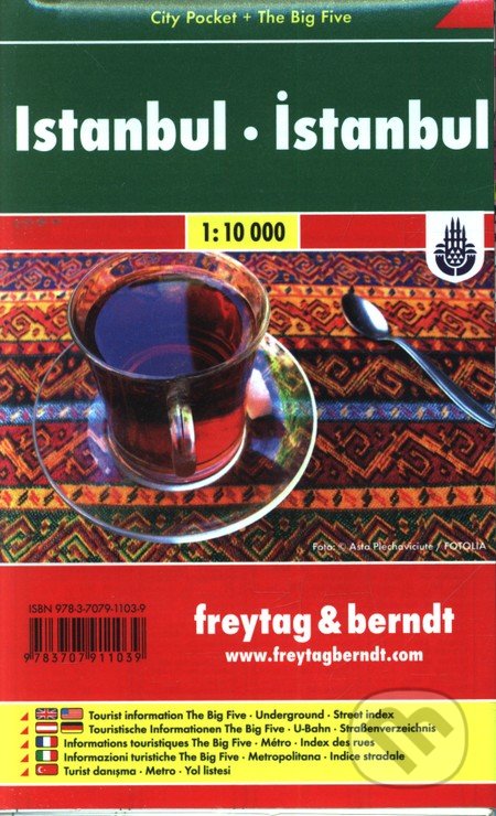 Istanbul 1:10 000, freytag&berndt, 2014