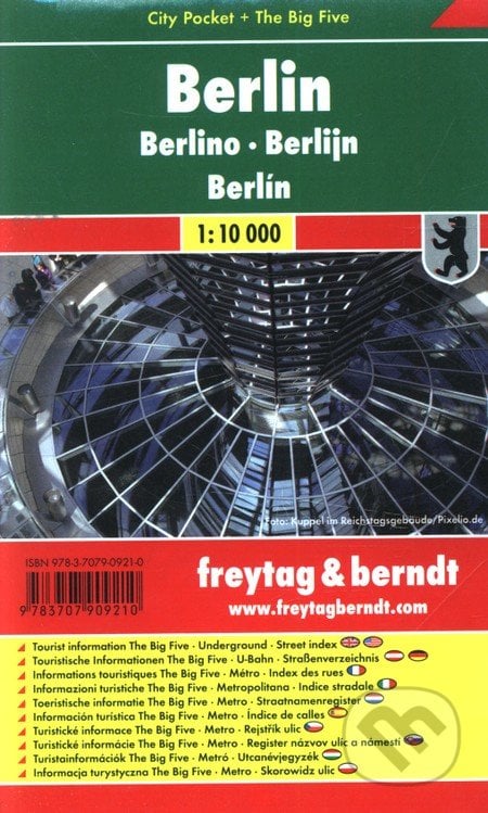 Berlin 1:10 000, freytag&berndt, 2018