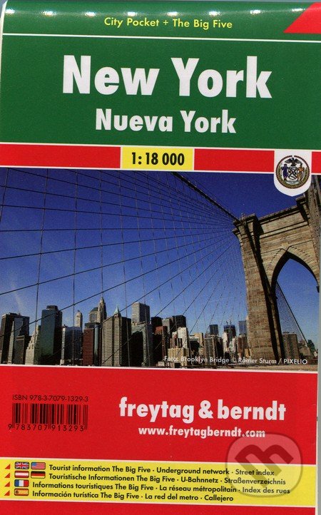 New York 1:18 000, freytag&berndt, 2019
