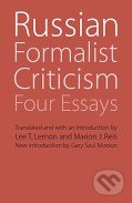 Russian Formalist Criticism - Viktor Shklovski, University of Nebraska Press, 2012