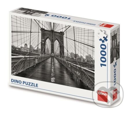 Puzzle Černobílý New York, Dino, 2022