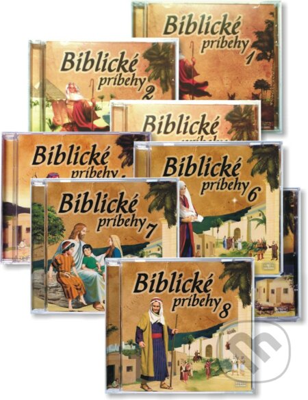 Biblické príbehy - Komplet (8xCD-ROM), Štúdio Nádej, 2007