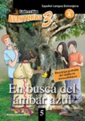 Colección Aventuras para 3/A: En busca del ámbar azul - Alfonso Santamarina, Edelsa, 2010