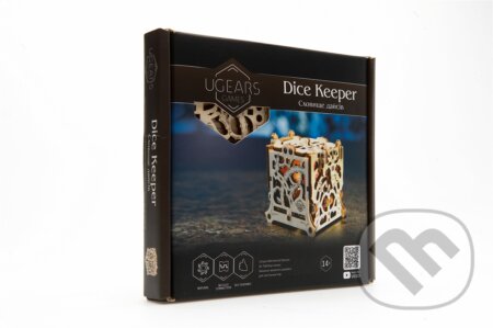 Dice Keeper – Úložný box na kocky, UGEARS, 2022