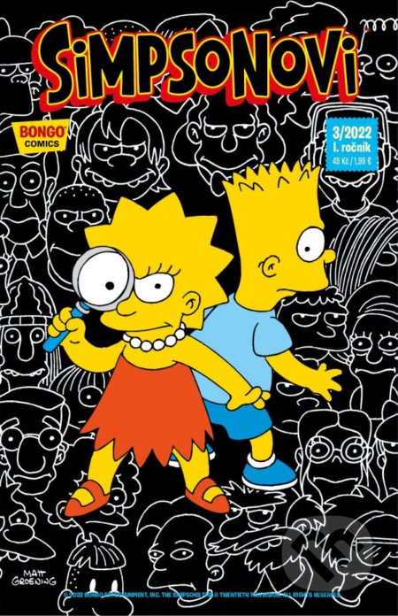 Simpsonovi 3/2022 - kniha z kategorie Komiksy