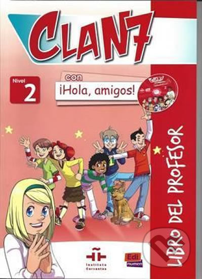Clan 7 Nivel 2 - Libro del profesor + CD + CD-ROM, Edinumen