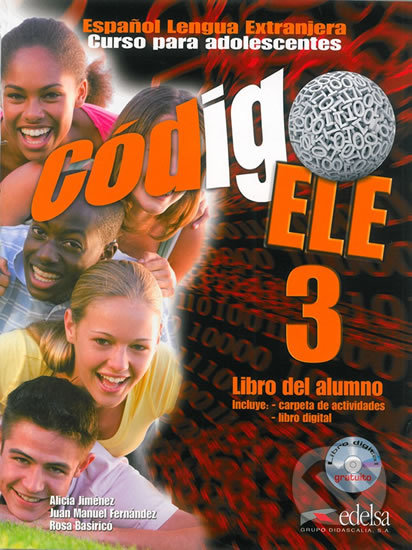 Código ELE 3/B1 - Libro del alumno + CD - Alicia Jiménez, Edelsa, 2013
