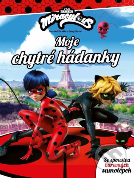 Kouzelná Beruška a Černý Kocour: Moje chytré hádanky - kniha z kategorie Hlavolamy, doplňovačky, úkoly