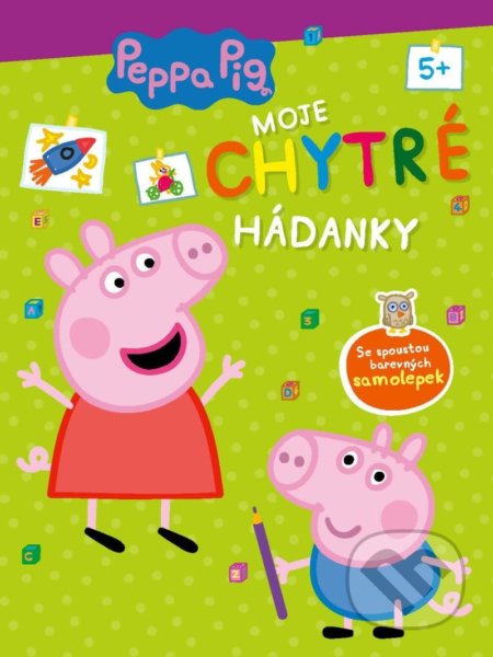 Peppa Pig: Moje chytré hádanky - kniha z kategorie Hlavolamy, doplňovačky, úkoly