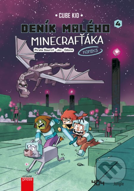 Deník malého Minecrafťáka: komiks 4 - Cube Kid, Computer Press, 2022
