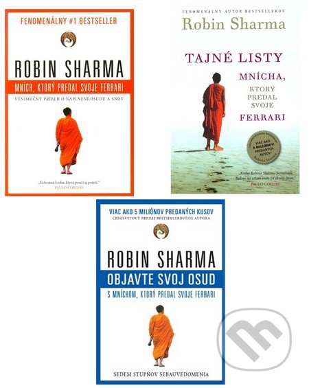 Mních, ktorý predal svoje Ferrari (kolekcia) - Robin Sharma, Eastone Books
