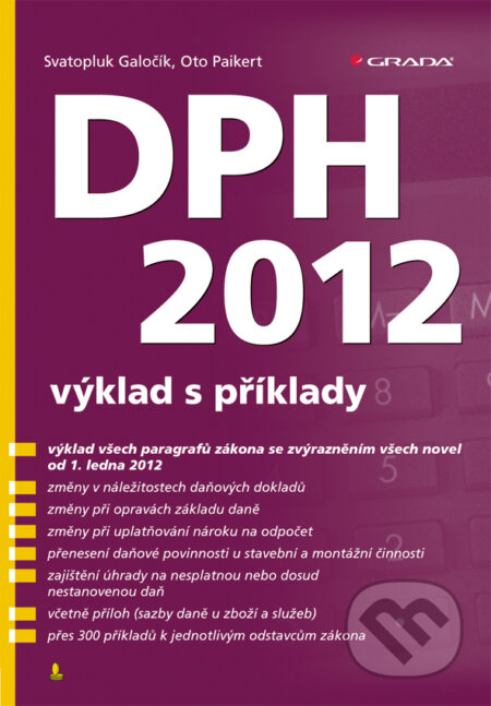 E-kniha: DPH 2012 (Svatopluk Galočík; Oto Paikert)