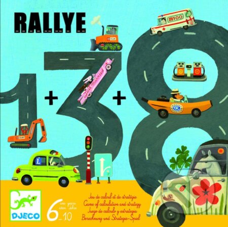 Spoločenská hra  Rallye, Djeco, 2019